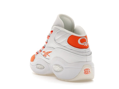 Reebok Question Mid Orange Toe