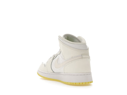 Jordan 1 Mid Sail Light Laser Orange (GS)