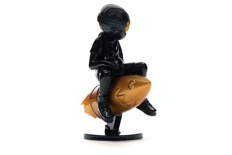 Hebru Brantley x Billionaire Boys Club x Bait Beyond The Beyond Fly Boy Figure 9 Inches Black/Gold