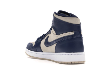 Jordan 1 Retro Premium Midnight Navy Light Cream (Women's)
