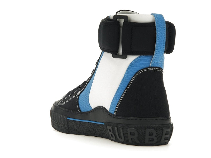Burberry Sub High-Top Laced-Up Trainer Black Blue White