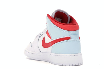 Jordan 1 Mid White Topaz Mist (GS)
