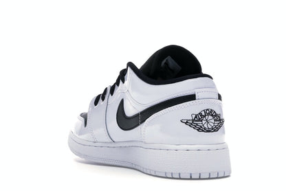 Jordan 1 Low White Black Patent (GS)