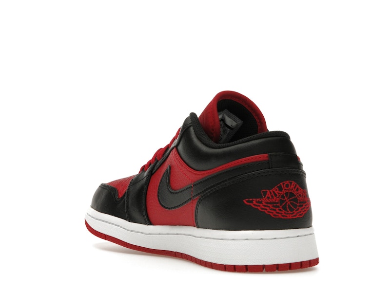 Jordan 1 Low Black Gym Red