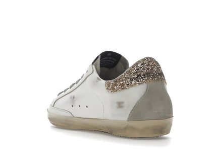 Golden Goose Super-Star White Red Glitter (Women's)