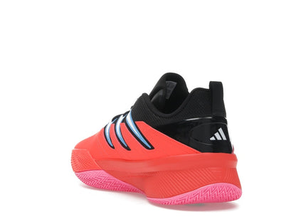 adidas Dame Certified 3 Low Solar Red Core Black Cloud White