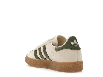 adidas Gazelle ADV Ecru Tint Focus Olive