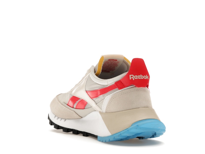 Reebok Classic Leather Legacy Alabaster Laser Red