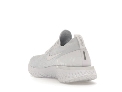 Nike Epic React Flyknit True White