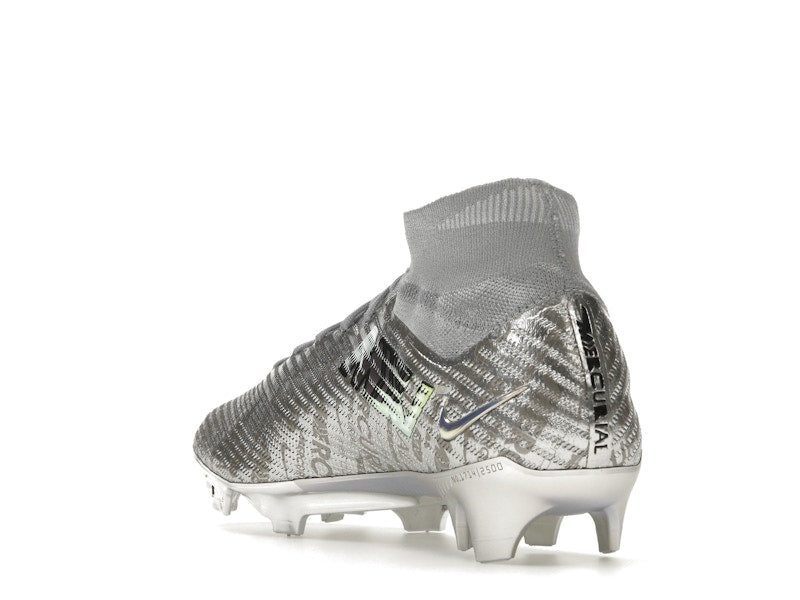 Nike Zoom Mercurial Superfly 9 Elite XXV SE FG Metallic Silver