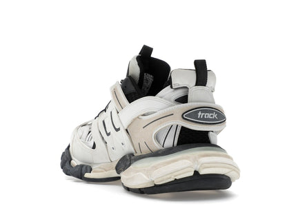Balenciaga Track Worn Out In White Black
