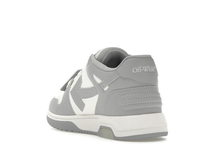 OFF-WHITE Out Of Office Low Grey White Off-White Heel Tab