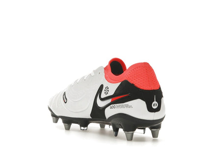 Nike Tiempo Legend 10 Elite SG-Pro White Black Bright Crimson