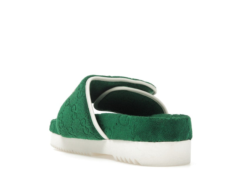 adidas x Gucci GG Platform Sandal Green