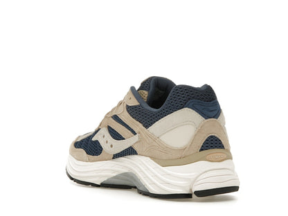 Saucony ProGrid Omni 9 Premium Beige Navy Blue