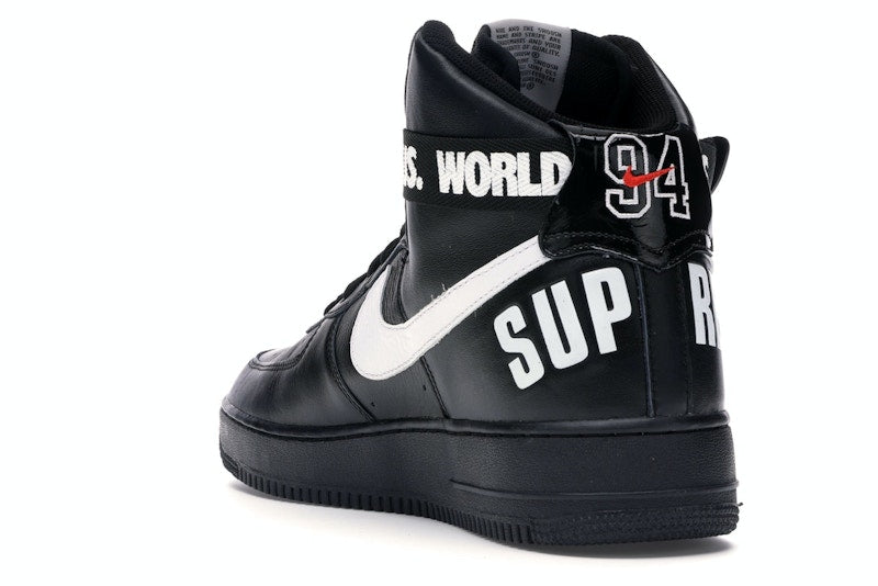 Nike Air Force 1 High Supreme World Famous Black