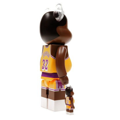 Bearbrick NBA Magic Johnson (Los Angeles Lakers) 100% & 400% Set