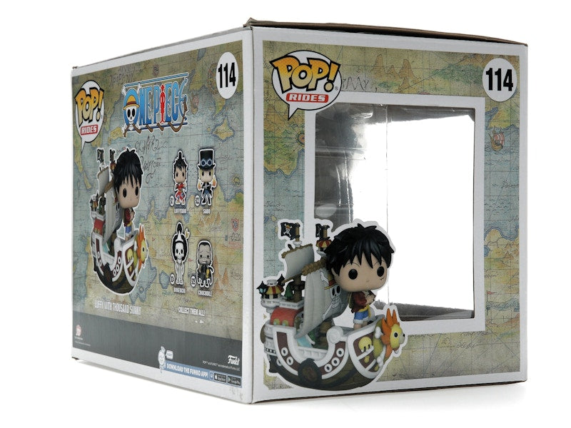 Funko Pop! Rides One Piece Luffy with Thousand Sunny 2022 Winter Convention Exclusive Figure #114