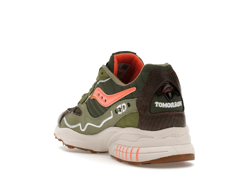 Saucony 3D Grid Hurricane Maybe Tomorrow Tortoise
