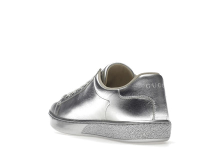 Gucci Ace Metallic Silver (Women's)