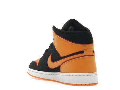 Jordan 1 Mid Fat Tongue Black Orange