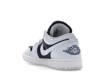 Jordan 1 Low SE Football Grey White Gym Red Midnight Navy (Women's)