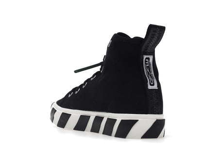 OFF-WHITE Vulc Mid Canvas Black White