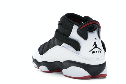 Jordan 6 Rings Black White Gym Red