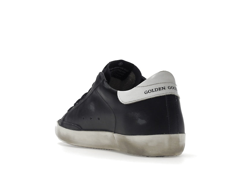 Golden Goose Super-Star Black White Leather (Women's)