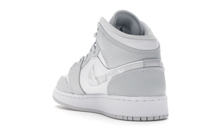 Jordan 1 Mid Grey Camo (GS)