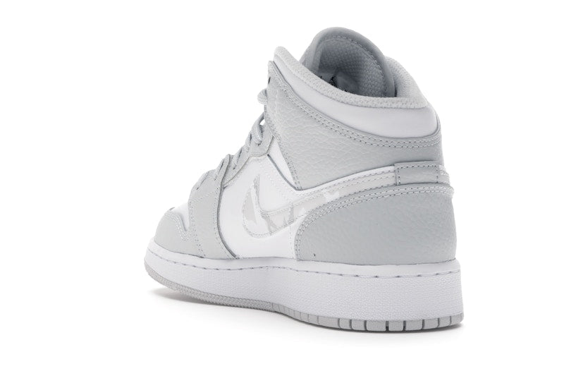 Jordan 1 Mid Grey Camo (GS)