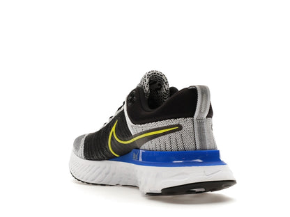 Nike React Infinity Run Flyknit 2 Black White Racer Blue Cyber