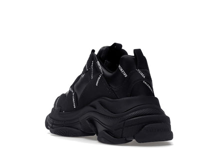 Balenciaga Triple S Black Logo (Women's)