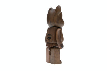 Bearbrick WORLD WIDE TOUR KAWS (Karimoku Wood) 400% Wood