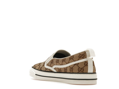 Gucci Tennis 1977 Slip On Beige Ebony