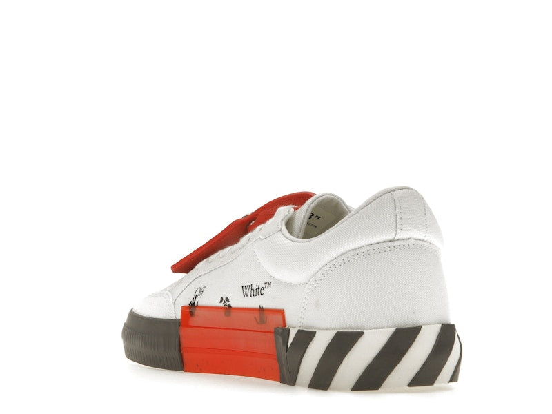 OFF-WHITE Vulcanized Low White Khaki Canvas