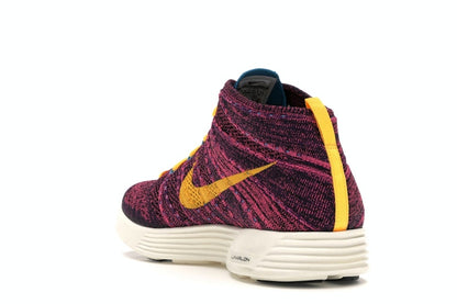 Nike Lunar Flyknit Chukka Grand Purple Laser Orange