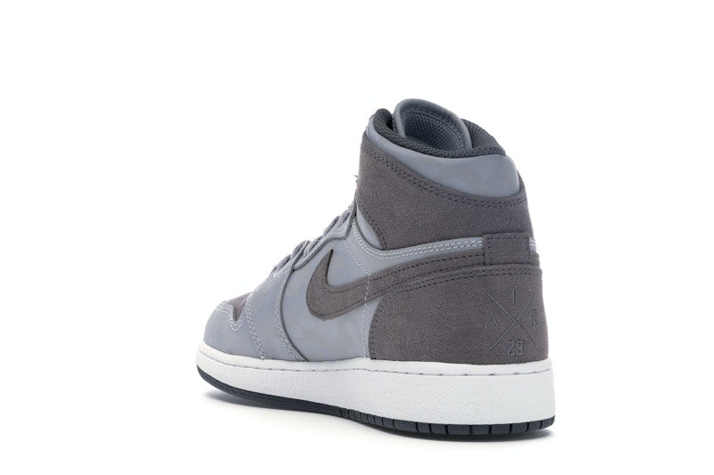 Jordan 1 Retro High Camo 3M Wolf Grey (GS)