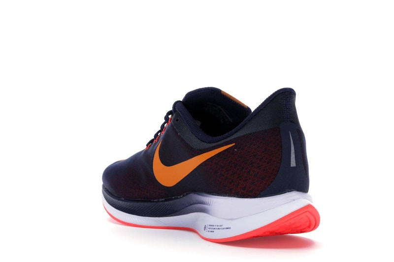 Nike Zoom Pegasus 35 Turbo Blackened Blue Orange Peel