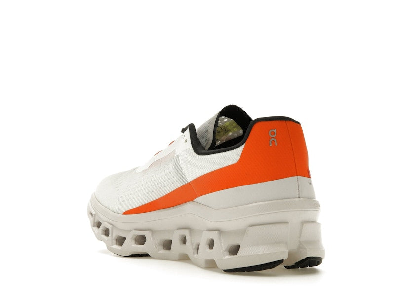 On Running Cloudmonster Undyed White Flame