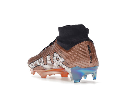 Nike Zoom Mercurial Superfly 9 Elite KM FG Metallic Copper