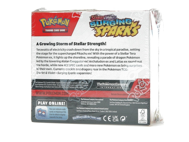 Pokémon Scarlet & Violet Surging Sparks Booster Display Box
