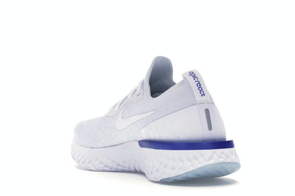 Nike Epic React Flyknit White Racer Blue (Women's)