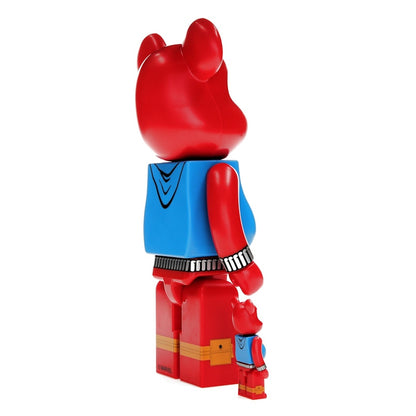 Bearbrick x Marvel Spider-Man Scarlet Spider 100% & 400% Set