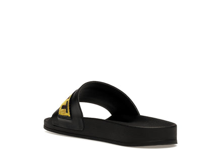 OFF-WHITE Industrial Belt Slides Black Yellow