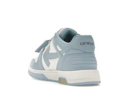 Off-White Out Of Office Calf Leather White Baby Blue