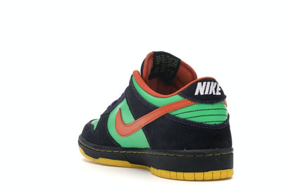 Nike SB Dunk Low Green Spark Hoop Orange