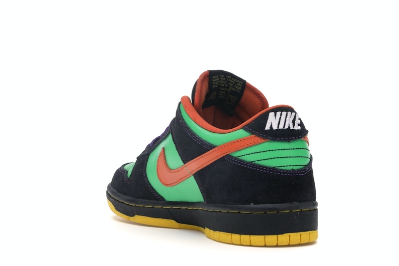 Nike SB Dunk Low Green Spark Hoop Orange