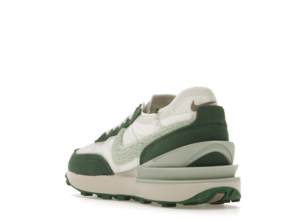 Nike Waffle One Summit White Moon Fossil Gorge Green Honeydew (Women's)