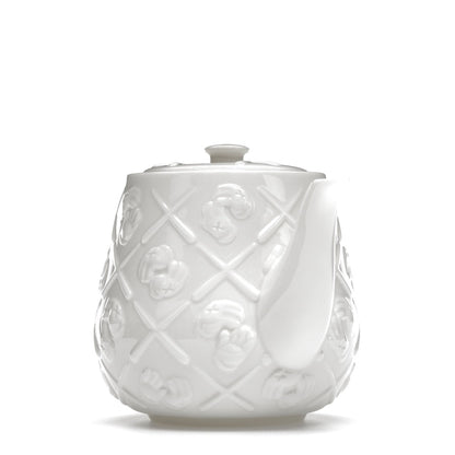KAWS Ceramic Teapot White